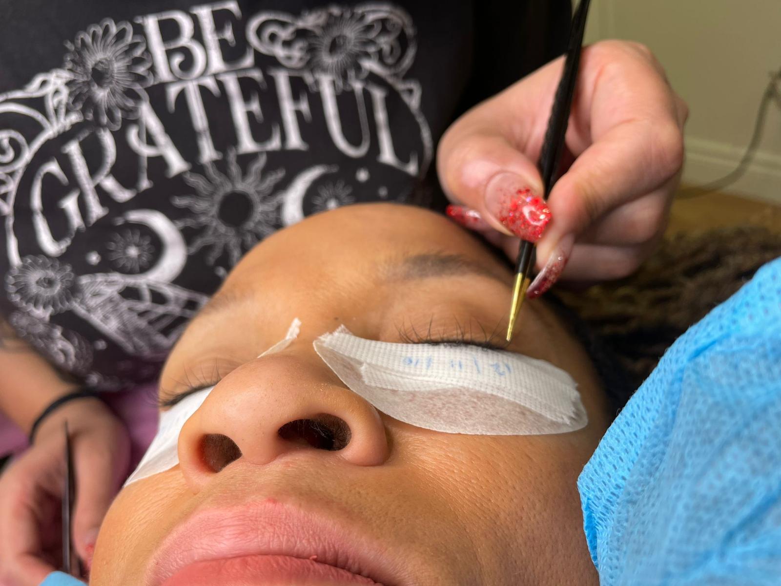 Lash lift and tint at Grace Beauty Studio