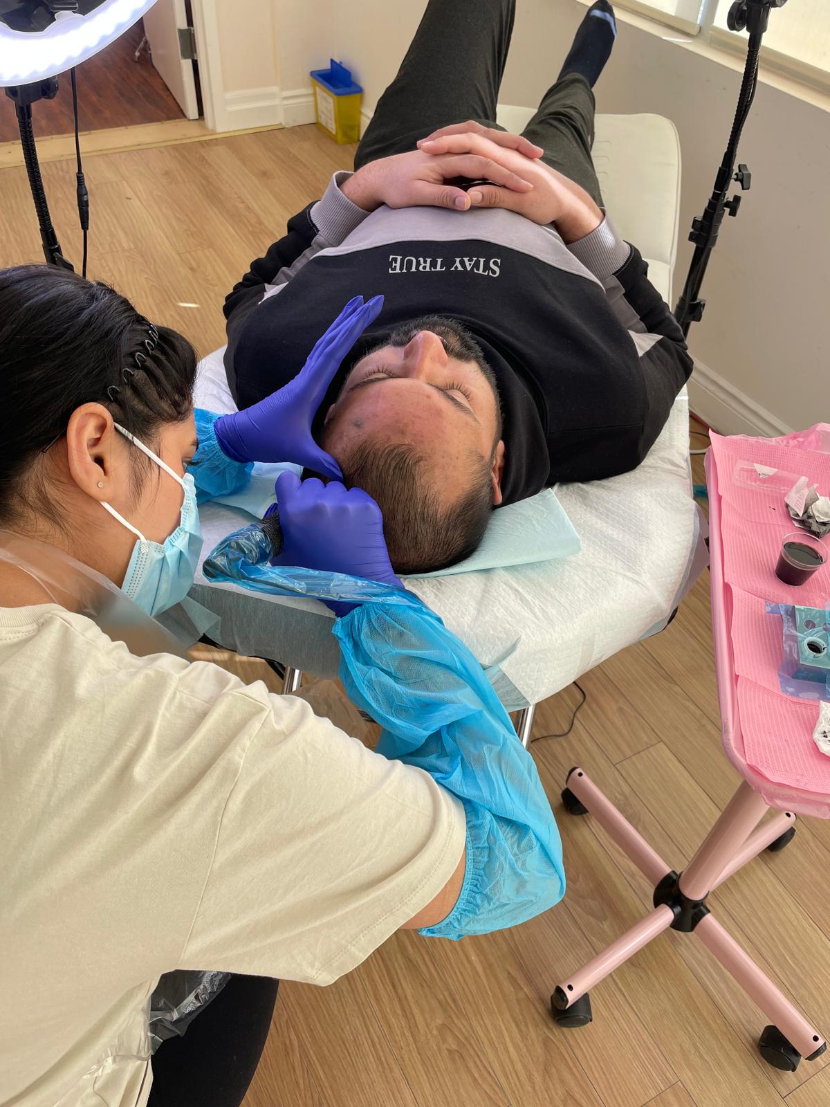 Scalp micropigmentation at Grace Beauty Studio